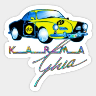 KARMA Ghia Sticker